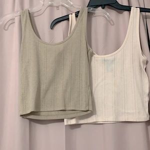 Forever 21 Tan & Beige Crop Top Bundle